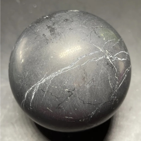 Shungite sphere for EMF protection - Picture 6 of 7
